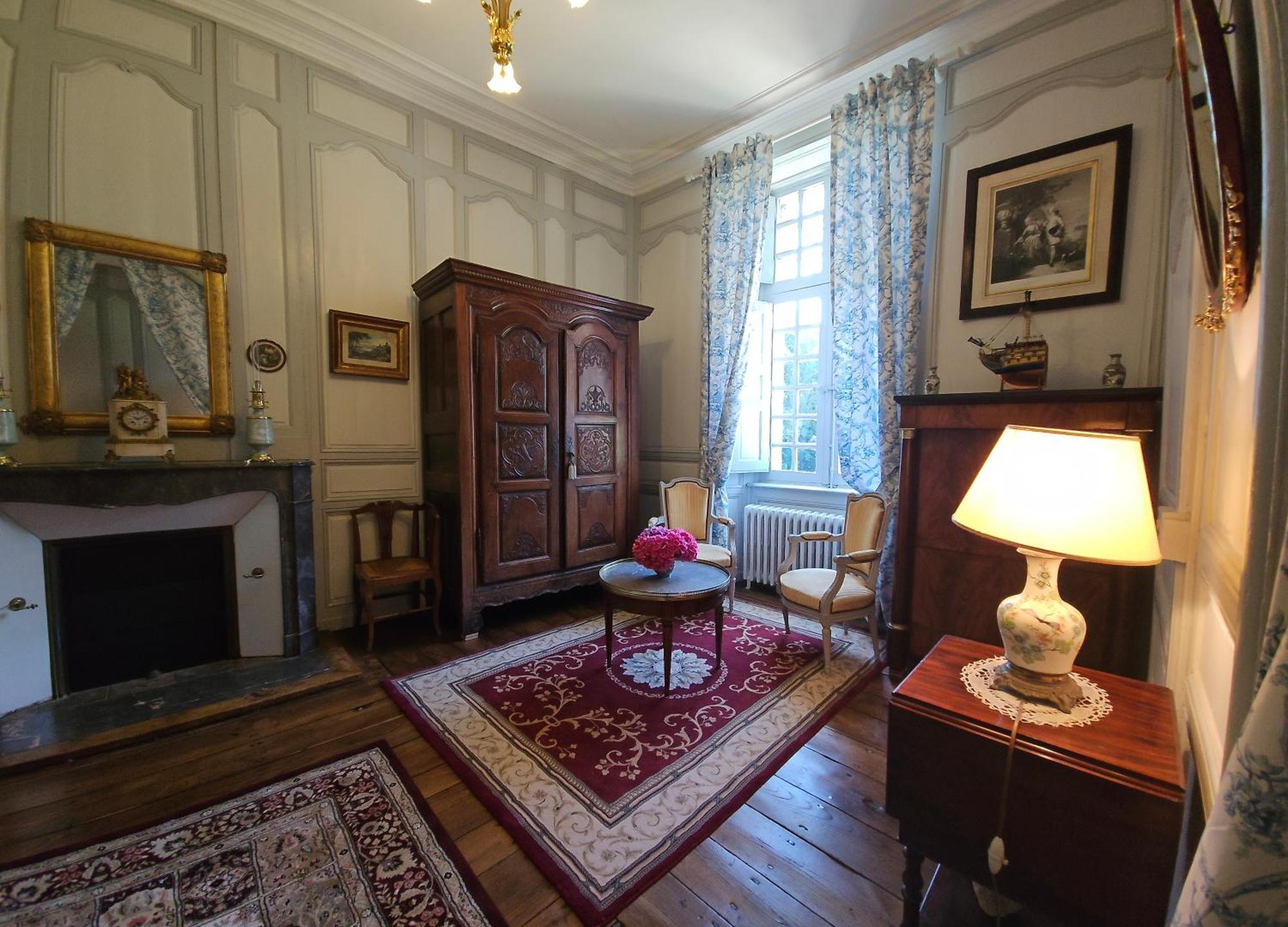 Chateau Du Bois-Riou Quévert Chambre photo